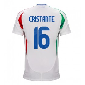 Italia Bryan Cristante #16 Borte skjorte EM 2024 Kortermet